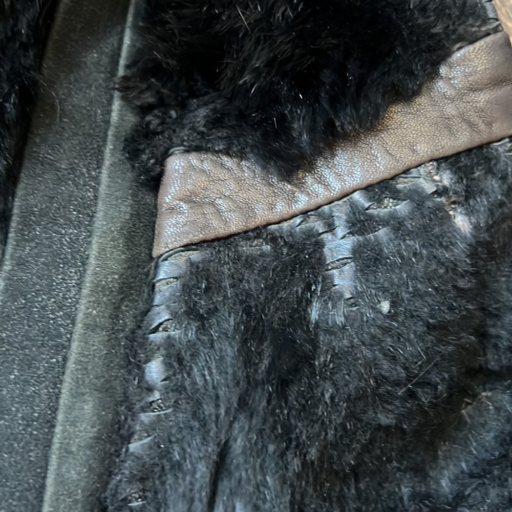 Helmut Lang Fur Leather Jacket - Picture 4 of 11